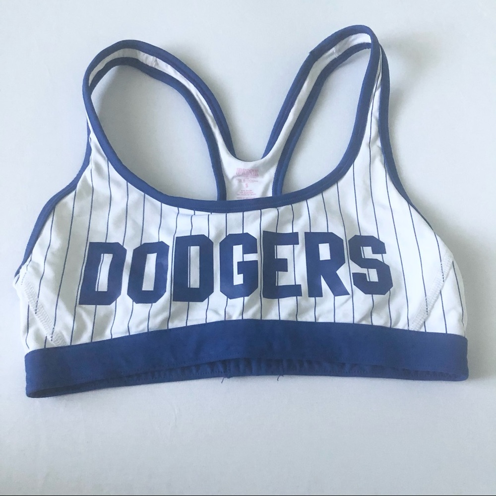 PINK Dodgers Sports Bra
